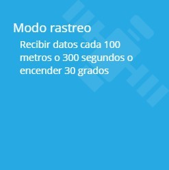 Modo de rastreo Modo de rastreo