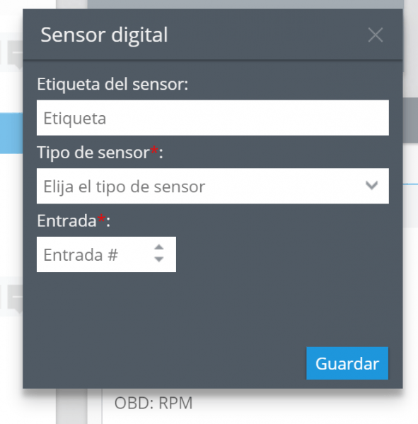 Sensor discreto Sensor discreto